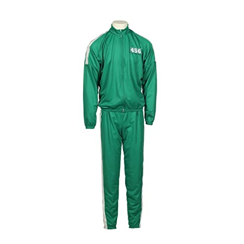 Wilbers Scherzwelt - Team grün - Gr. XS bis XXL Nummernauswahl - Unisex - Erwachsene - grüner Trainingsanzug (Gr. L) von WILBERS & WILBERS