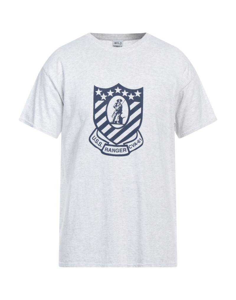 WILD DONKEY T-shirts Herren Hellgrau von WILD DONKEY