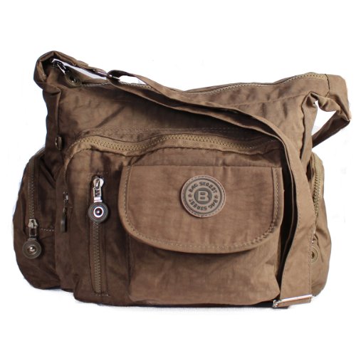 Bag Street Tasche Damen Umhängetasche grau Nylon-Damenhandtasche mit Fee-Anhänger OTJ204K, ohne, $additional_links_augmentor_16::$blame_o_16::{ language_tag:de_DE, $ims_reconciliation_metadata:{ attribute_rule_stage_version:Prod-11099, is_default_rule:true }} von Bag Street