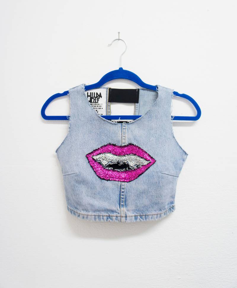 Vampire Denim Top Vampire Denim Top von WILDAWOLF