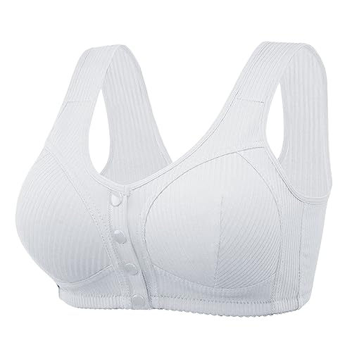 Breast Pads Bauchfreies Oberteil Damen Gepunktet Reißverschluss Sport Rückenfrei BH Damen mit bügel gefütterte Cups U Ausschnitt BH große brüste starker Halt ohne träger Trägerlos stütz von WILLBEST