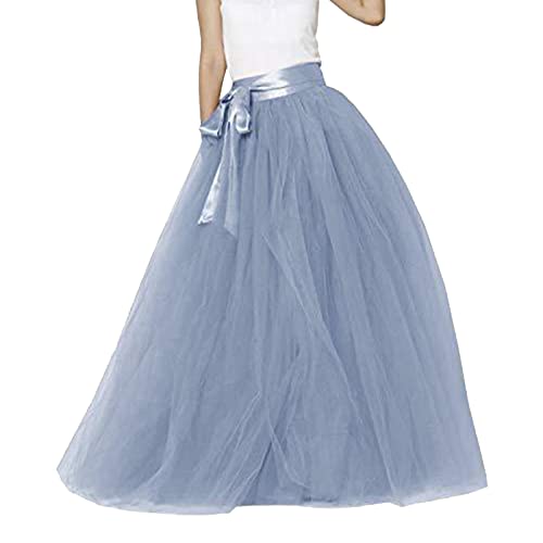 Rock Damen Tüllrock Damen Tutu Rock 50Er Rockabilly Vintage Puffy Petticoat Unterrock Kurz Ballet Tanzrock Minirock Tütü Röcke Karneval Kostüm Party Festlich Tanzkleid Ballkleid Abendkleid Partyklei von WILLBEST