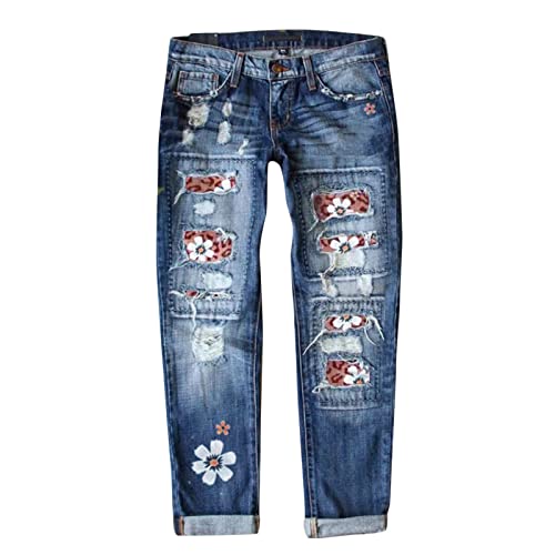 laufhose damen lang Sporthose Damen Lang Weites Bein Hosen Damen Jeans Grau jeans damen stretch Trainingshose Damen Langgröße Haremshose Damen Baumwolle Dünn cargo hose mädchen jeans damen high wai von WILLBEST