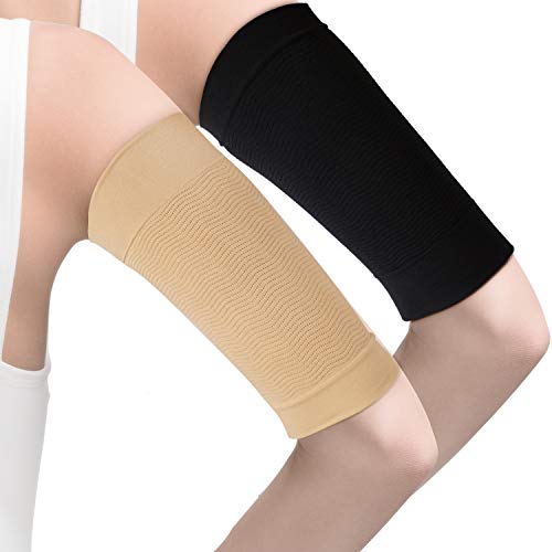 WILLBOND 4 Paar Abnehmen Arm Ärmel Arm Elastische Kompression Armformer Sport Armformer für Frauen Mädchen von WILLBOND
