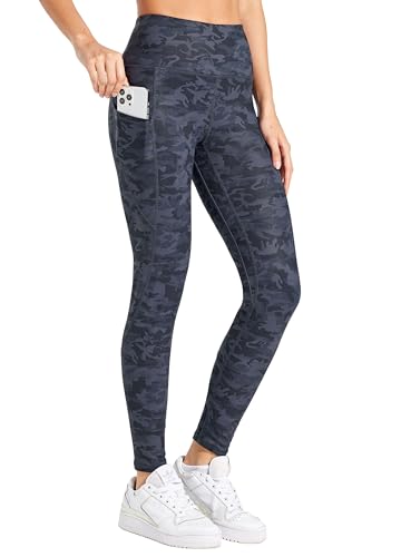 WILLIT Fleece gefütterte Leggings Damen Wasserbeständig Thermohose warme Winterhosen Yogahose Laufhose Strumpfhosen Hohe Taille Schwarztarnung M WILLIT Fleece gefütterte Leggings Damen Wasserbeständig Thermohose warme Winterhosen Yogahose Laufhose Strumpfhosen Hohe Taille Schwarztarnung M von WILLIT