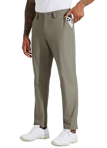 WILLIT Herren Hosen Stretch Stoffhose Lang Anzughose Freizeithose Leicht Einfarbig für Business Alltag Urlaub Strand mit Taschen 30" Kalk 40W/30L WILLIT Herren Hosen Stretch Stoffhose Lang Anzughose Freizeithose Leicht Einfarbig für Business Alltag Urlaub Strand mit Taschen 30" Kalk 40W/30L von WILLIT