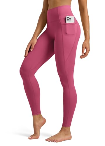 WILLIT Sport Leggings Damen Sporthose mit Taschen Yogahose Gym Leggings Blickdicht High Waist Lang Laufhose Workout 64cm Rosa S WILLIT Sport Leggings Damen Sporthose mit Taschen Yogahose Gym Leggings Blickdicht High Waist Lang Laufhose Workout 64cm Rosa S von WILLIT