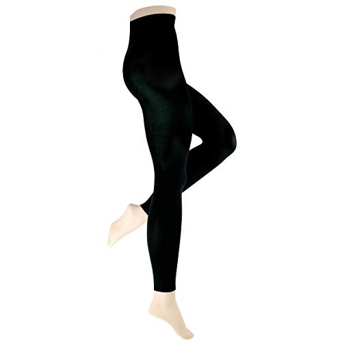 WILOX Damen Leggings blickdicht matt-schimmernd 3D SOFT OPAQUE 60 den von WILOX