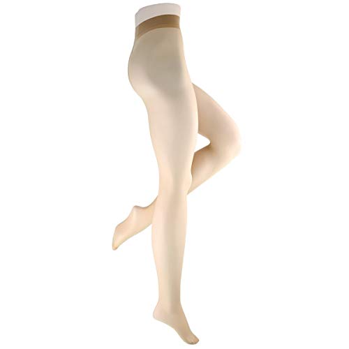 WILOX Damen ultra-zarte und strapazierfähige Feinstrumpfhose mit Laufmaschen-Stopp matt RESISTANT 20 den von WILOX