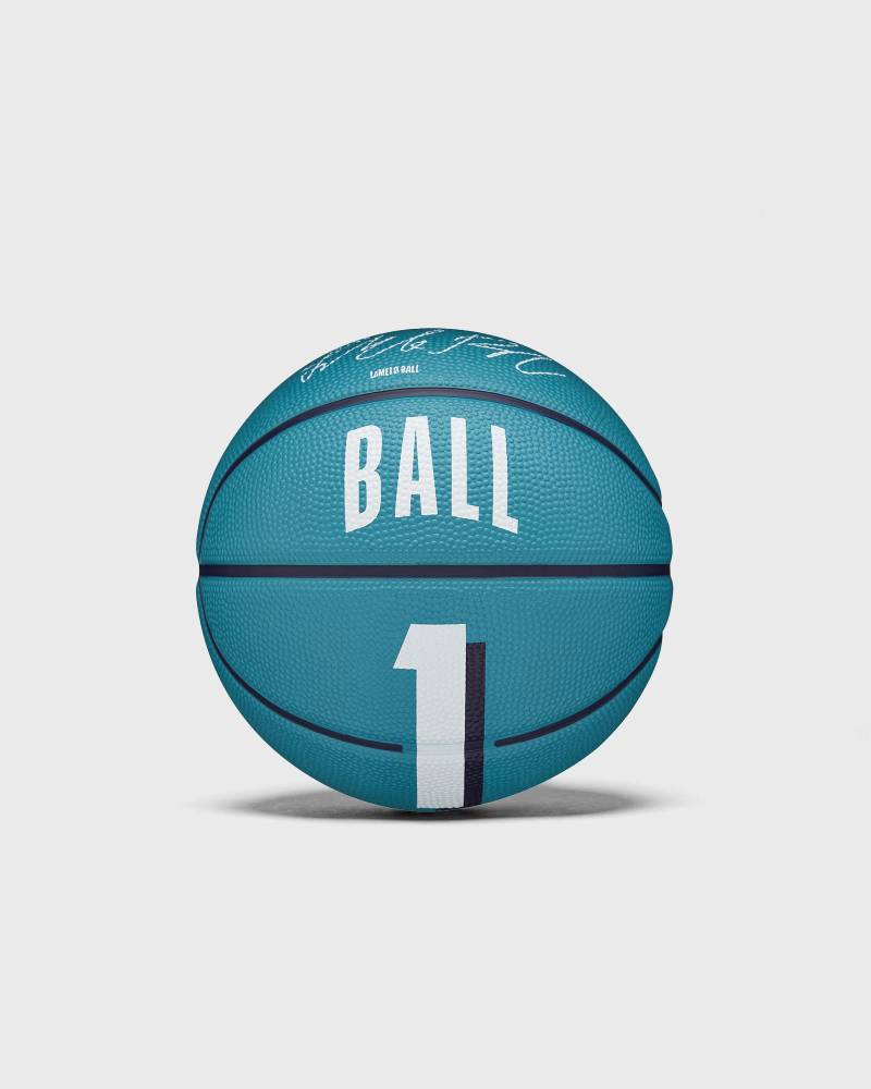 WILSON NBA PLAYER ICON MINI BASKETBALL LAMELO SIZE 3  Sports Equipment blue in Größe:ONE SIZE von WILSON