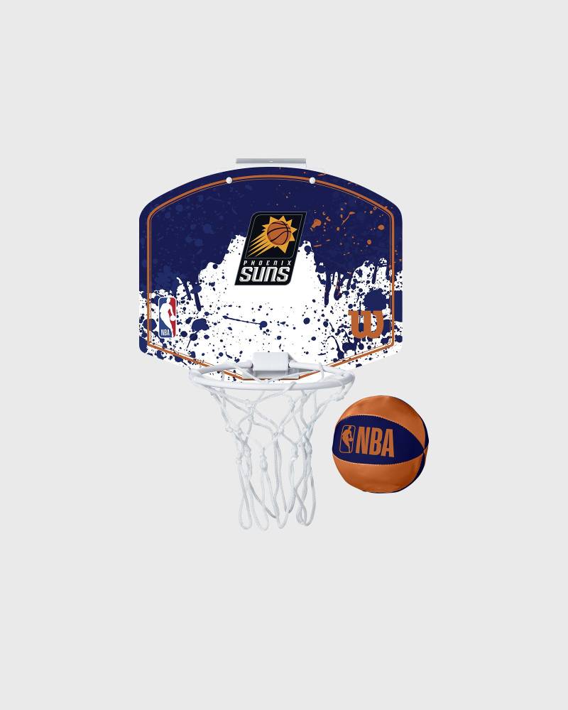 WILSON NBA TEAM MINI HOOP PHOENIX SUNS men Cool Stuff blue in Größe:ONE SIZE von WILSON
