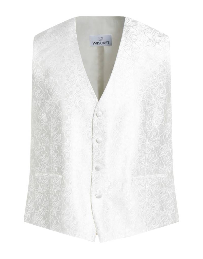 WILVORST Couture-weste Herren Weiß von WILVORST