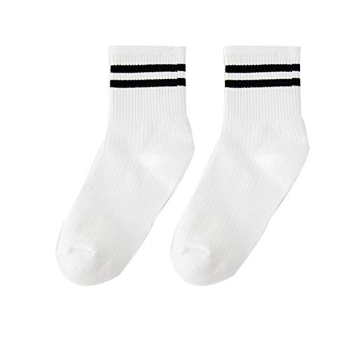 WINBST Sneaker Socken Freizeitsocken mit bunten Streifen Baumwolle Unisex Damen Tennissocken Streifen in Retro Design WINBST Sneaker Socken Freizeitsocken mit bunten Streifen Baumwolle Unisex Damen Tennissocken Streifen in Retro Design von WINBST
