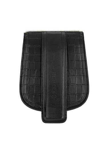 WIND & VIBES Austauschbare Buckle Black Flap für synthetische Leder-Tasche - Passen Sie unsere Tasche ganz einfach an, um Ihrem Lebensstil eine charmante Note zu verleihen von WIND & VIBES