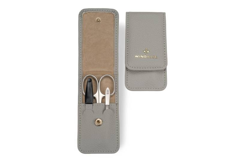 WINDROSE Maniküre-Etui 3-teiliges Maniküretui Aurora, Bestückung aus dem Hause Becker/Solingen von WINDROSE