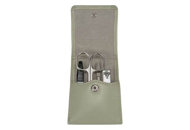 WINDROSE Maniküre-Etui 4-teiliges Maniküretui Merino / Merino Moda, Bestückung aus dem Hause Becker/Solingen von WINDROSE