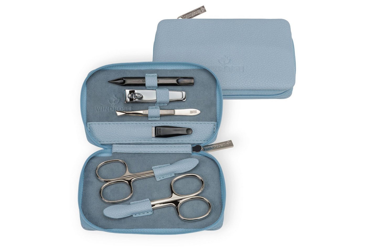 WINDROSE Maniküre-Etui Marvella - Maniküretui 13 cm (sky) von WINDROSE