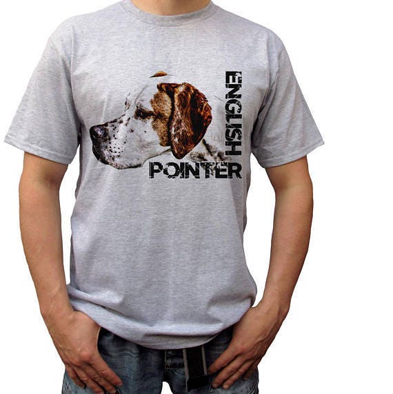 Englisch Zeiger T-Shirt Geschenk Weihnachten Geburtstagsgeschenk Idee Hundeliebhaber Züchten Kunst Grafikdesign Personalisierte Benutzerdefinierte von WINGRAF