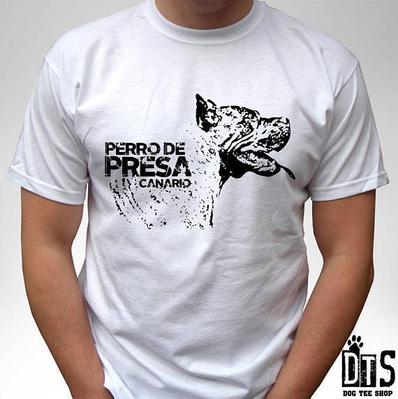 Perro De Presa Canario T-Shirt Geschenk Weihnachten Geburtstagsgeschenk Idee Hundeliebhaber Kunst Grafikdesign Personalisierte Benutzerdefinierte von WINGRAF
