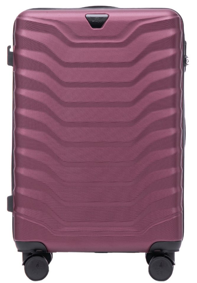 WINGS Trolley PEAFOWL MEDIUM, 4 Rollen, Flugreise, Reisezubehör, Koffer mittel, Bordgepäcklösung, Organisation von WINGS