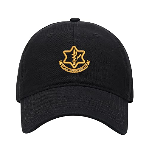 WINGZOO Baseballmützen IDF Israel Defense Forces Bestickte Kappe Unisex Gewaschene Baumwolle Einstellbare Stickerei Kappe, Schwarz, 7-7 7/8 WINGZOO Baseballmützen IDF Israel Defense Forces Bestickte Kappe Unisex Gewaschene Baumwolle Einstellbare Stickerei Kappe, Schwarz, 7-7 7/8 von WINGZOO