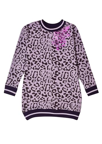 WINKIKI Kids Wear Mädchen Kleid mit Leopardenprint - Grau - 140 von WINKIKI Kids Wear