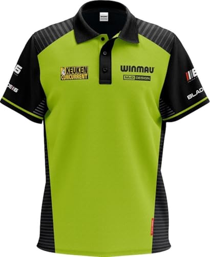 WINMAU Michael Van Gerwen Matchshirt 2024 L von WINMAU