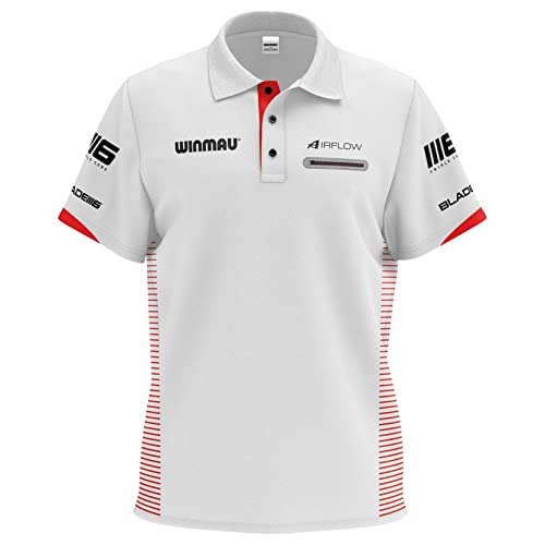 WINMAU Pro-Line Weiß Dart-Shirt - Mittel von WINMAU