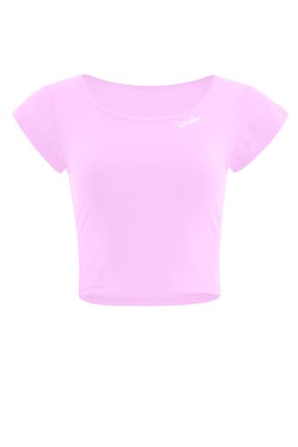Functional Light and Soft Cropped Kurzarmshirt AET137LS, Ultra Soft Style von WINSHAPE