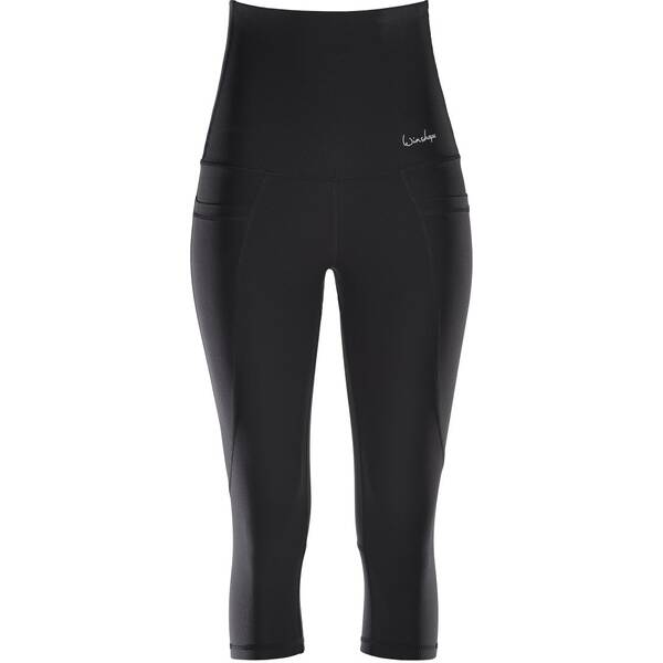 WINSHAPE Damen Functional Power Shape High Waist 3/4-Tights mit drei Taschen HWL214 von WINSHAPE