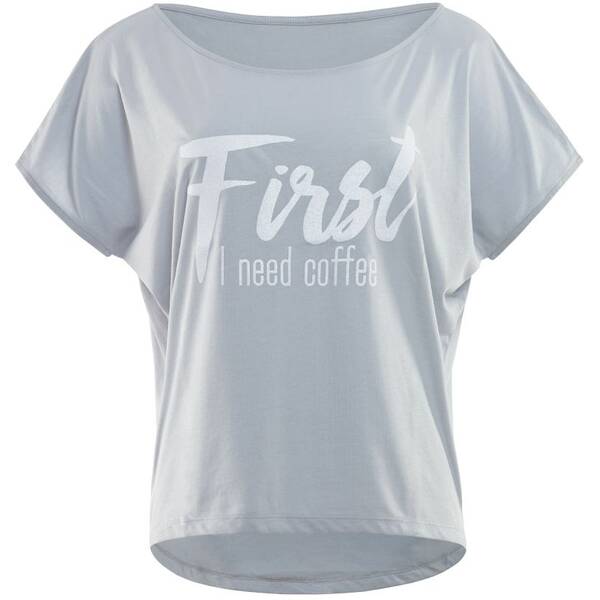 WINSHAPE Damen Kurzarmshirt Ultra Light mit Glitzer-Aufdruck MCT002 von WINSHAPE