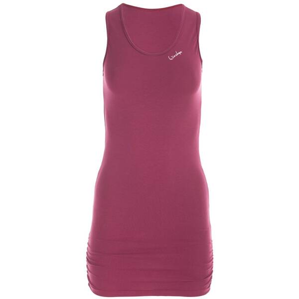 WINSHAPE Damen Longtop mit seitlicher Raffung WTR15 von WINSHAPE
