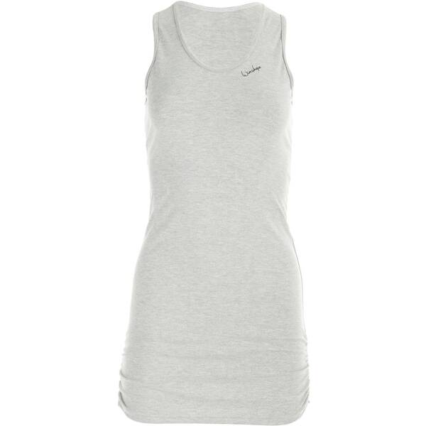 WINSHAPE Damen Longtop mit seitlicher Raffung WTR15 von WINSHAPE