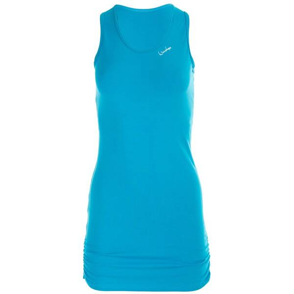 WINSHAPE Damen Longtop mit seitlicher Raffung WTR15 von WINSHAPE