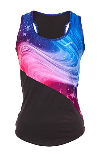 Winshape Damen Super leichtes Functional Tanktop AET105, Stardust, Slim Style Fitness Yoga Pilates Trägershirt/Cami Shirt, Bunt, S von WINSHAPE