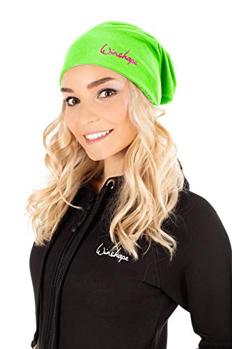 WINSHAPE Damen Wbm1 Beanie-Mütze, Apfelgrün, Taille Unique von WINSHAPE