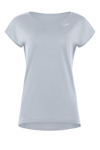 Winshape Damen Ultra leichtes Modal-Kurzarmshirt mit abgerundetem Saum MCT013 T-Shirt, COOL-Grey, XXL von WINSHAPE