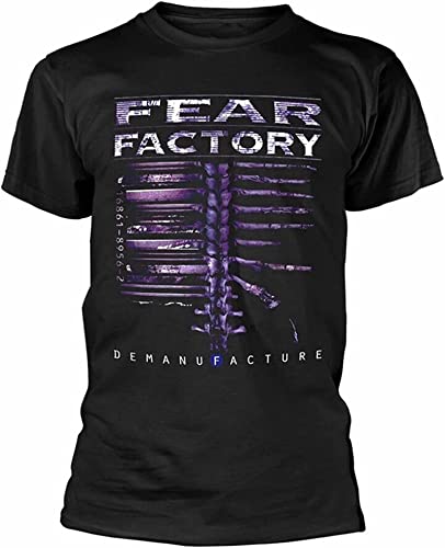 Fear Factory Demanufacture Album T-Shirt Black XXL von WIPEO