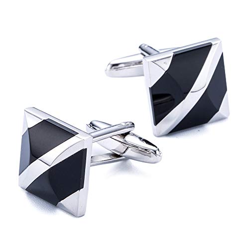 WIPPWER Jewelry Cufflinks Men's Cufflinks French Cufflinks Dress Buttons Men's French Business Buttons Cufflinks for All Kinds of Shirts von WIPPWER