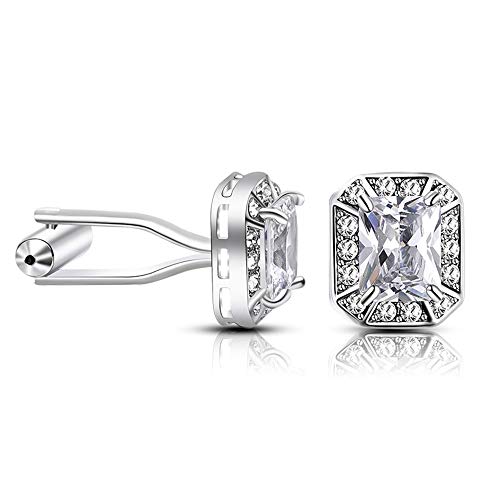 WIPPWER Business Cufflinks Men's Creative Shirt Cufflinks Business Shirt Accessories for Wedding Occasions and Other Occasions for Business Wedding Gift von WIPPWER