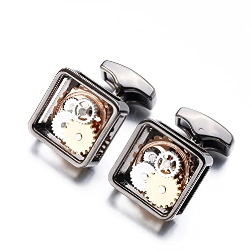 WIPPWER Cufflinks for Men Cufflinks Cuff Links Wedding Cufflinks for Men Business Wedding Party(B) von WIPPWER