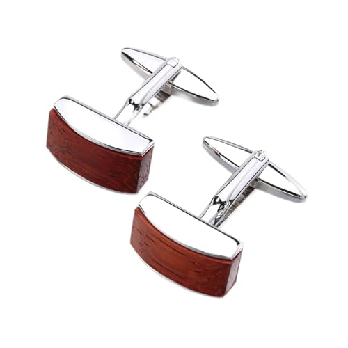 WIPPWER Cufflinks for Men Cufflinks Wedding Husband Present Cuff Links Groomsmen Cufflinks Business Wedding Party(A) von WIPPWER
