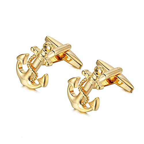 WIPPWER Cufflinks for Men Simple Cufflinks for Men's Business Wedding Wedding Cufflinks Business Wedding Party(B) von WIPPWER