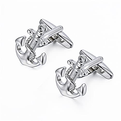WIPPWER Cufflinks for Men Simple Cufflinks for Men's Business Wedding Wedding Cufflinks Business Wedding Party(D) von WIPPWER