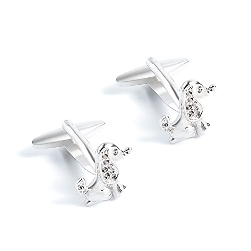 WIPPWER Jewelry Cufflinks Decorative Metal Cufflinks Versatile Men's French Shirt Cufflinks Cuff Buttons von WIPPWER