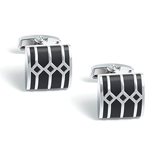 WIPPWER Jewelry Cufflinks European and American New Decorative Cufflinks Men's Wild French Shirt Cufflinks high-end Exquisite Enamel Cufflinks von WIPPWER