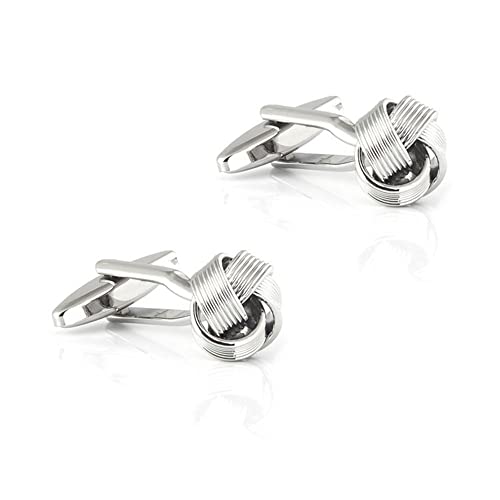 WIPPWER Jewelry Cufflinks Gun Black Bayy Twist Cufflinks Glossy Metal Men's Cuff Studs French Shirt Cuff Buttons von WIPPWER