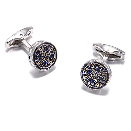 WIPPWER Jewelry Cufflinks Men's Cufflinks Creative Cufflinks Shirt Cufflinks Dress Cuff Studs Elegant Cuff Accessories Cufflinks for Every Occasion von WIPPWER