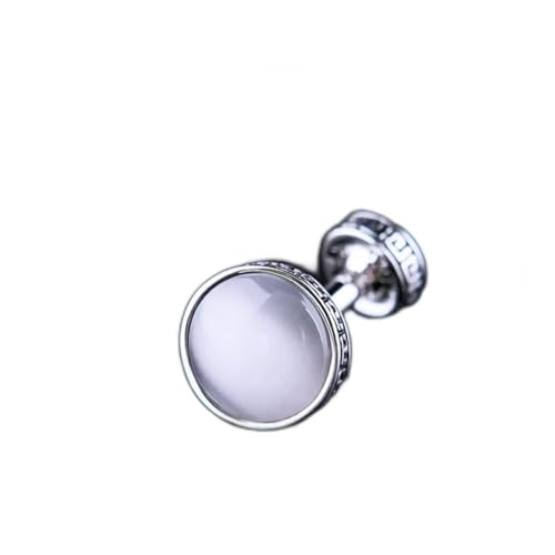 WIPPWER Jewelry Shirts Men's Cufflinks White Stone Vintage Cufflinks Buttons Guest Guest Shirts Cuff Ornaments Clothing Accessories von WIPPWER