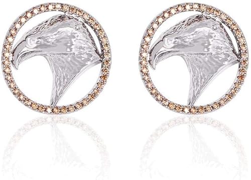 WIPPWER Mens Cufflinks Elegant Style Cuff Cufflink Cuff Skuffs Button Shirt Yuri Elegant Eagle Cuffs Button S Gl Connection Accessories Cuffloms Clothing Accessories von WIPPWER